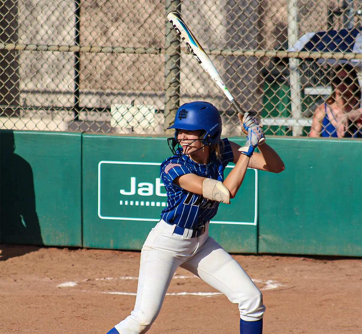 SPC Softball Player at bat